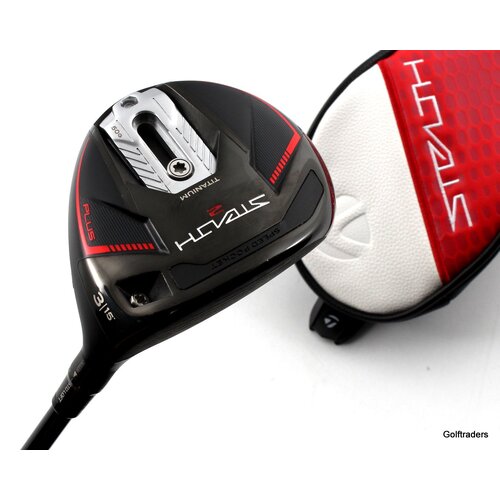 Taylormade Stealth 2 Plus 3 Fairway Wood 15º Graphite Stiff Flex Cover K819