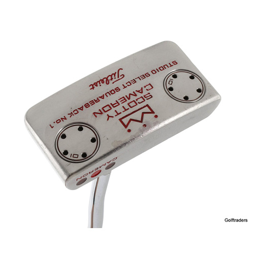 Scotty Cameron Studio Select Squareback #1 303 Milled Putter 34" Steel L1783