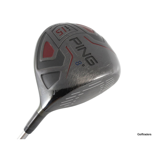 Ping i15 Custom Driver 8º Graphite Stiff Flex New Grip L2422