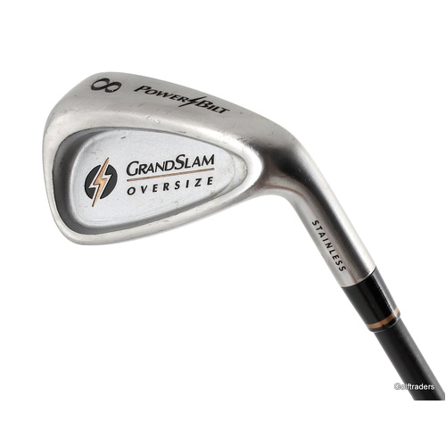  Powerbilt Grand Slam Oversize 8 Iron Graphite Stiff Flex New Grip L2430