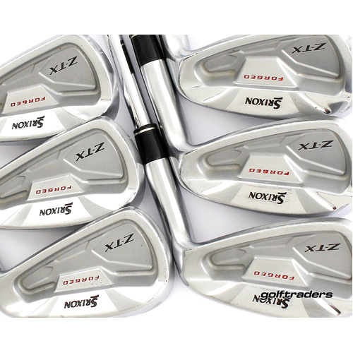 Srixon Forged Z-TX Irons 5-PW Steel Stiff Flex +0.5" Longer L2520