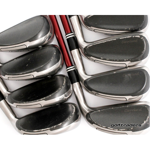 Cleveland Hibore Irons 3-PW Graphite Stiff Flex +0.5" Longer L2522