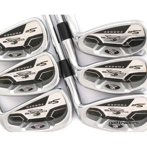 Cobra S2 Forged Irons 5-PW Steel Stiff Flex New Grips L2523