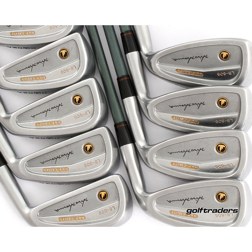 Honma Hirohonma LB-606 H&F Irons 3-PW, GW Graphite Regular Flex L2546