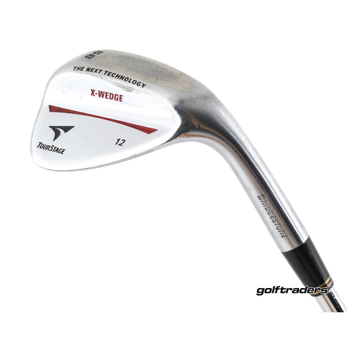 Bridgestone Tourstage X Wedge Lob Wedge 58.12 Steel Stiff Flex New Grip L2577