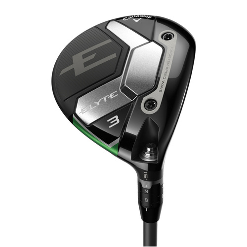 Callaway Elyte 5 Fairway Wood 18º Denali 70 Stiff Flex Cover L2716