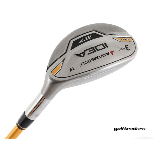 Adams Golf Idea A7 3 Iron Hybrid 19º Graphite Regular Flex New Grip L2858