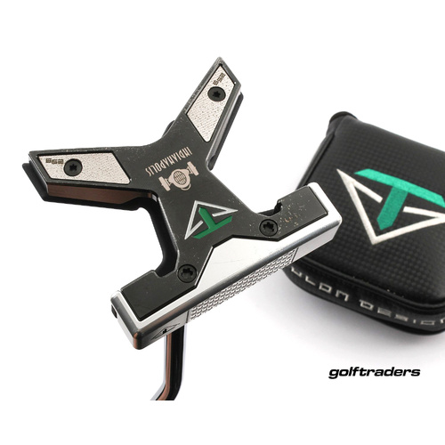 Odyssey Toulon Indianapolis Milled Mallet Putter 35" Steel Cover L3017