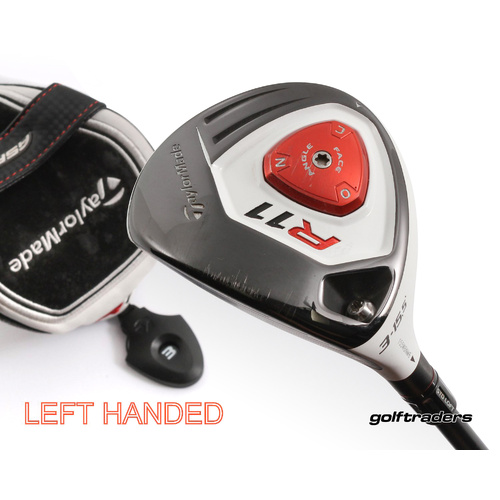 Taylormade R11 3 Wood 15.5º Graphite Regular Cover Left Handed New Grip L3032