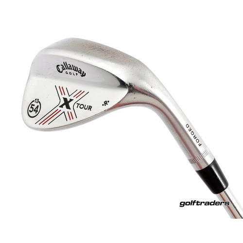Callaway Forged X Tour Chrome Sand Wedge 54.13 Steel Stiff New Grip L3051