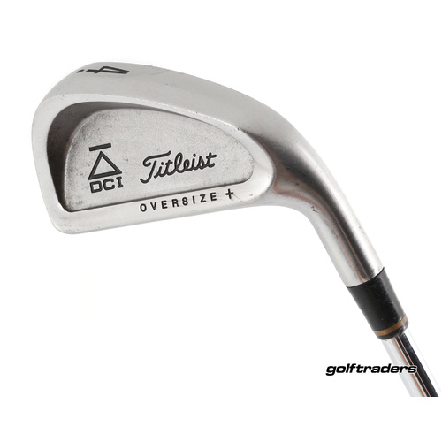 Titleist DCI Oversize+ 4 Iron Steel Regular Flex New Grip L3112