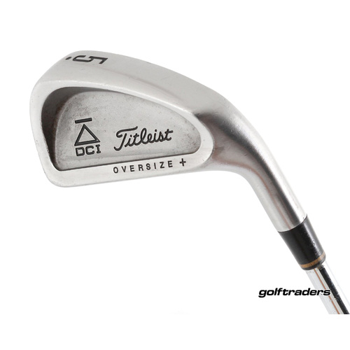 Titleist DCI Oversize+ 5 Iron Steel Regular Flex New Grip L3113