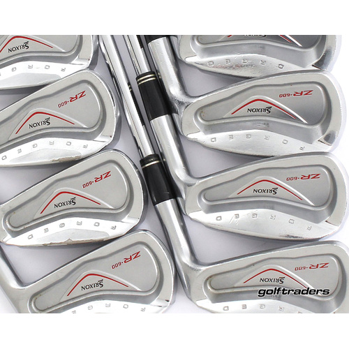 Srixon Forged ZR-600 Irons 5-PW Steel Stiff Flex New Grips L3129