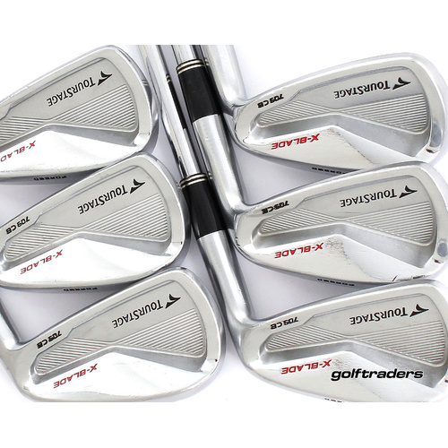 Bridgestone Forged Tour Stage X-Blade 709CB Irons 5-PW Steel Stiff Flex L3130