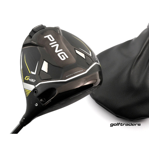 Ping G430 Max Driver 9º Graphite Stiff Flex New Shaft & Grip - Cover L3147