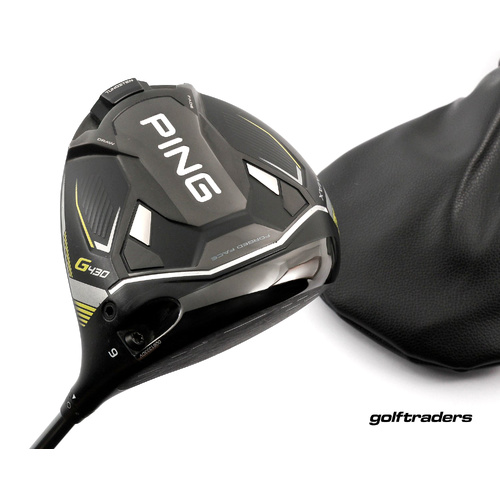 Ping G430 Max Driver 9º Graphite Stiff Flex New Shaft & Grip - Cover L3148