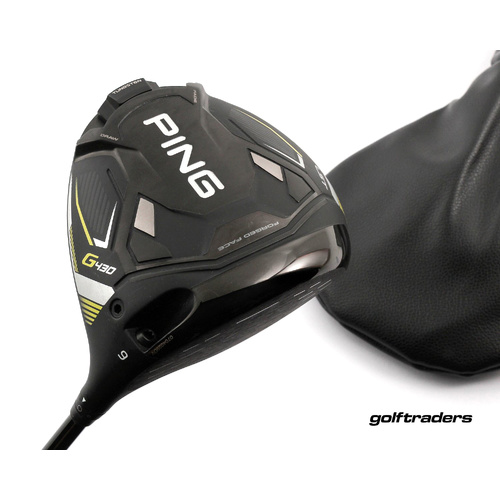 Ping G430 LST Driver 9º Graphite Stiff Flex New Shaft & Grip - Cover L3150