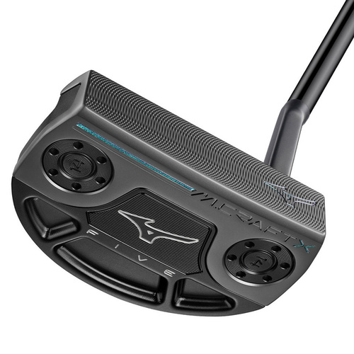 Mizuno M.Craft X Five Slant Neck Putter Steel 35" Cover L3165