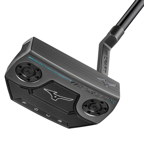 Mizuno M.Craft X Four Plumbers Neck Putter Steel 35" Cover L3166