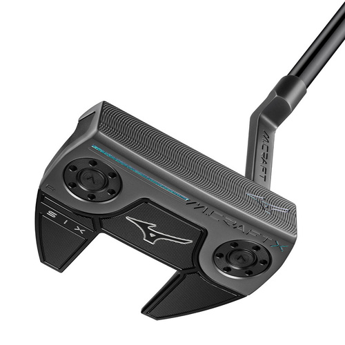 Mizuno M.Craft X Six Plumbers Neck Putter Steel 35" Cover L3167