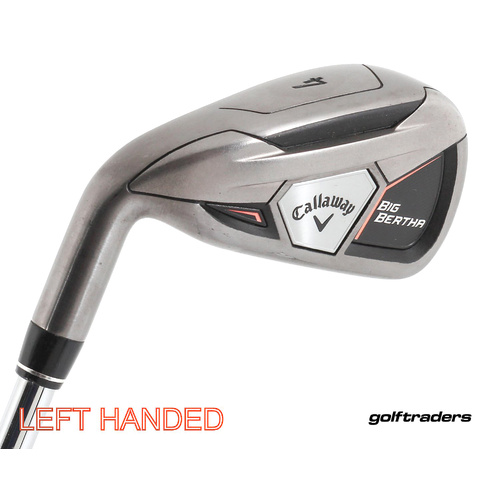 Callaway Big Bertha 4 Iron Steel Regular Flex Left Handed L3189