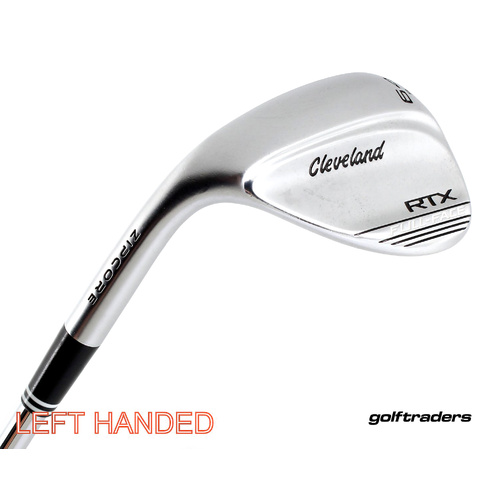 Cleveland RTX Zipcore Full Face Flop Wedge 64.09 Steel Wedge Flex LH L3192