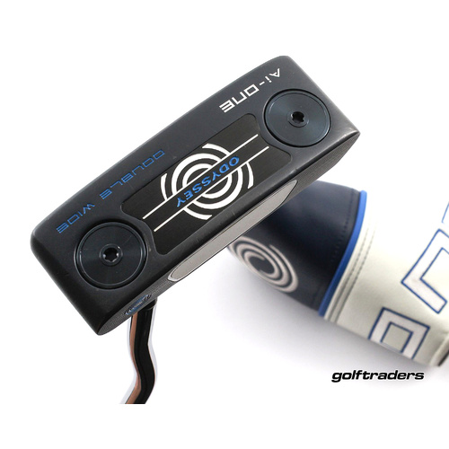 Odyssey Ai-One Double Wide SB Putter Steel 35" Cover - Like New L3221