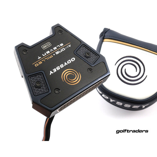 Odyssey Ai-One Milled Eleven T DB Putter Steel 35" Cover - Like New L3225