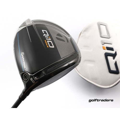 Taylormade Qi10 Max Driver 9º Graphite Stiff Flex Cover L3233