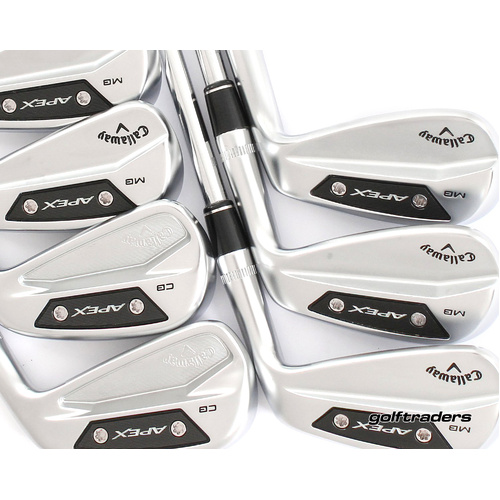 Callaway 2024 Forged CG/MG Combo Irons 4-PW Steel Stiff Flex +1" Longer L3308