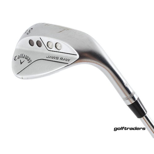Callaway Jaws Raw Chrome Lob Wedge 60.08C Steel Wedge Flex L3310