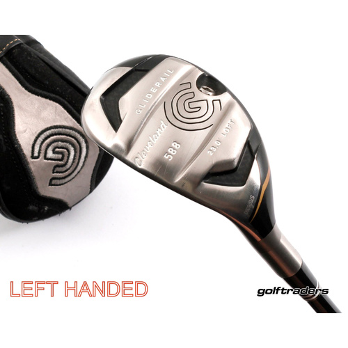 Cleveland 588 Gliderail 4 Hybrid 23º Graphite Stiff Cover Left Handed L3351