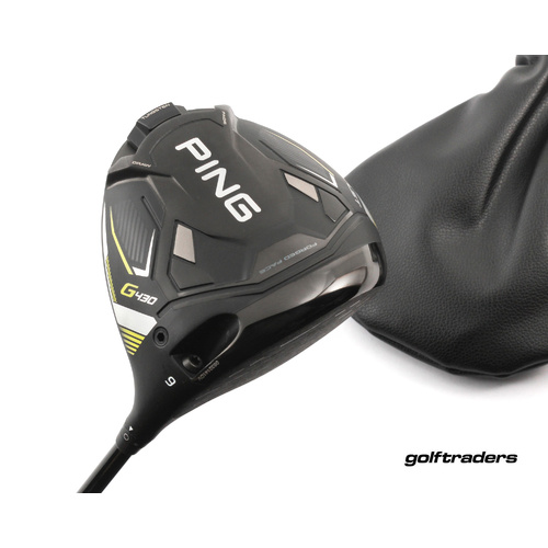 Ping G430 LST Driver 9º Graphite Stiff Flex New Shaft & Grip - Cover L3376