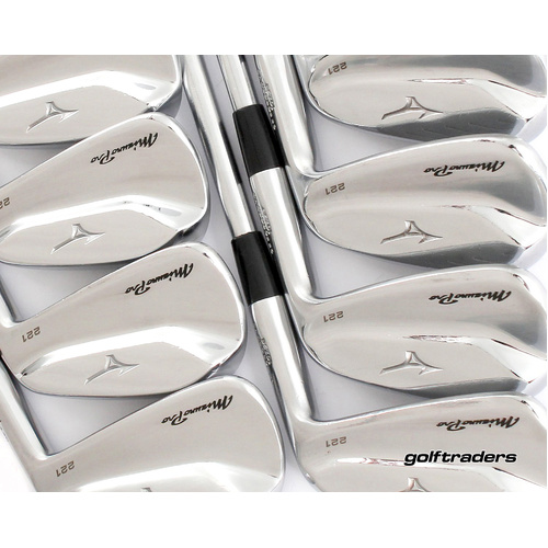 Mizuno Pro 221 Forged Irons 3-PW Steel Stiff Flex L3403