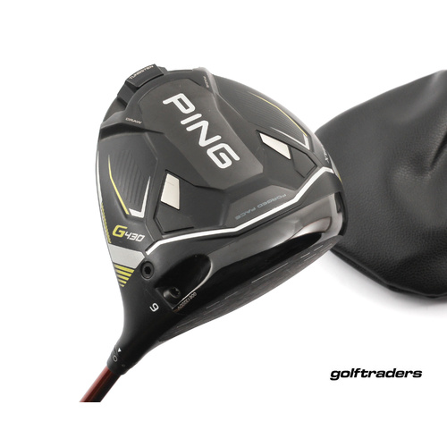Ping G430 MAX Driver 9º Graphite Stiff Flex New Shaft & Grip - Cover L3419