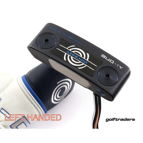 Odyssey Ai-One Double Wide DB Putter 35" Stroke Lab Cover Left Handed L3431