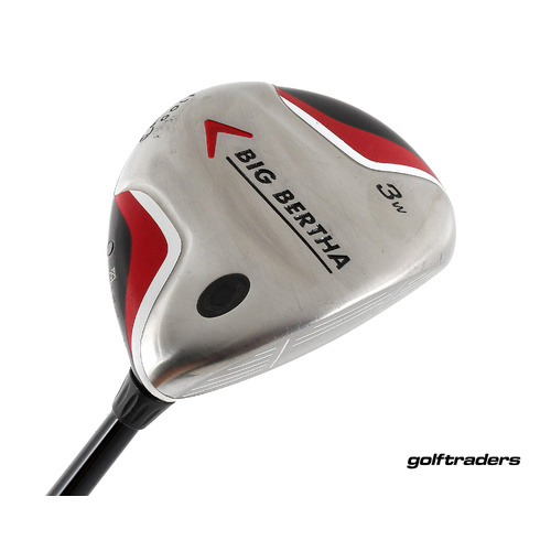 Callaway Big Bertha 3 Fairway Wood 15º Graphite Regular Flex New Grip L3465
