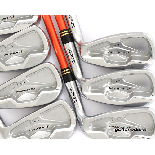 Maruman Conductor LX Forged Irons 4-PW Graphite Stiff Flex +0.5" Longer L3486