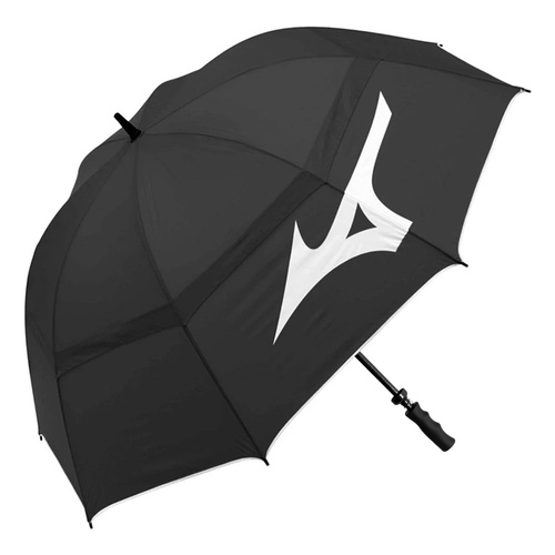Mizuno 2025 Tour Golf Umbrella Black / White L3518