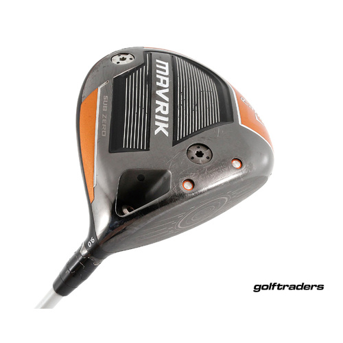 Callaway Mavrik Sub Zero Driver 9º Graphite Stiff Flex New Grip L3587