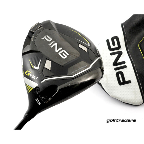 Ping G430 SFT Driver 10.5º Graphite Stiff Flex Cover New Grip L3591
