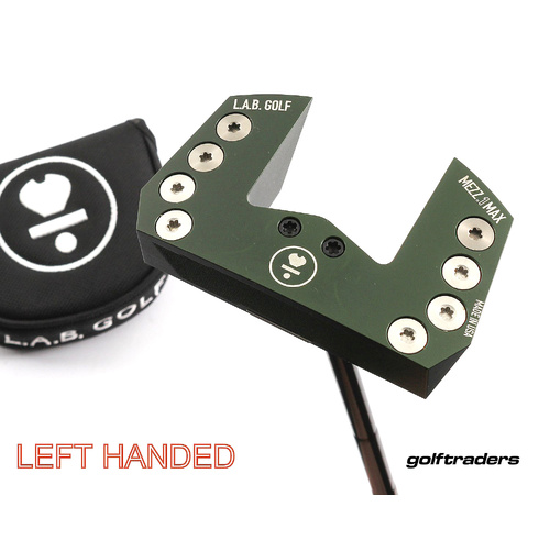 L.A.B. Golf Mezz.1 Max Green CS Mallet Putter 34" Cover Left Handed L3617