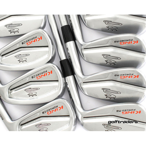 Cobra King Forged Combo CB / MB Irons 4-PW, GW Steel Stiff Flex L3624