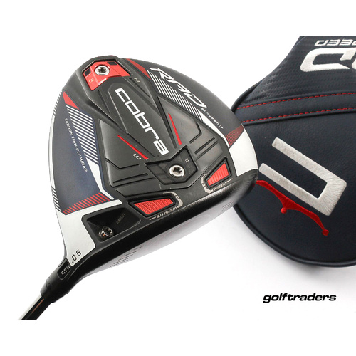 Cobra King Radspeed Driver 9º Graphite Stiff Flex Cover L3643