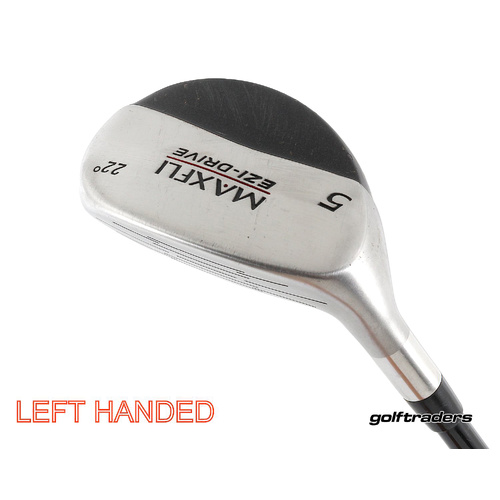 Maxfli EZ-Drive 5 Hybrid 22º Graphite Regular Flex Left Handed New Grip L3649