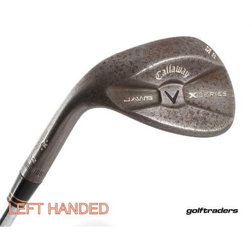 Callaway Jaws X Series Forged Raw Gap Wedge 52.12 CC Steel Stiff Flex LH L3876