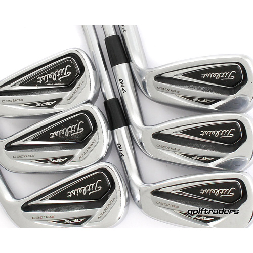Titleist AP2 716 Forged Irons 5-PW Steel Stiff Flex New Grips L4370