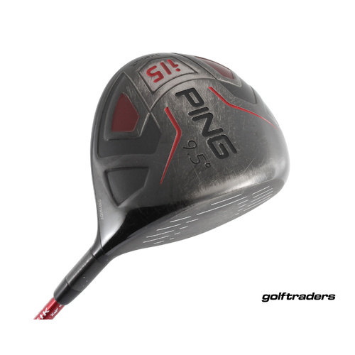 Ping i15 Driver 9.5º Graphite Stiff Flex New Grip L4392