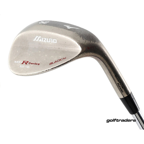 Mizuno MP-R Series Black Ni Lob Wedge 58.10 Steel Regular Flex New Grip L4463