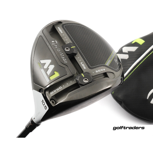 Taylormade M1 Driver 10.5º Graphite Stiff Regular Flex Cover New Grip L4484